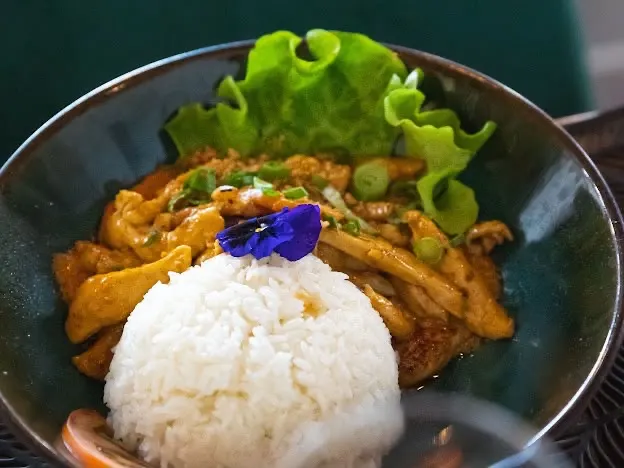 Chicken satay cacahuètes