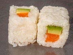 Pure saumon, avocat
