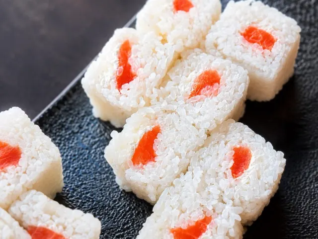 Pure saumon, fromage