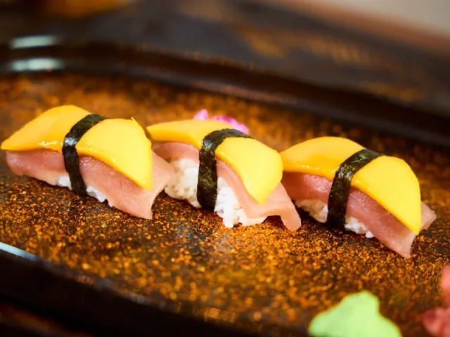 Sushi thon, mangue