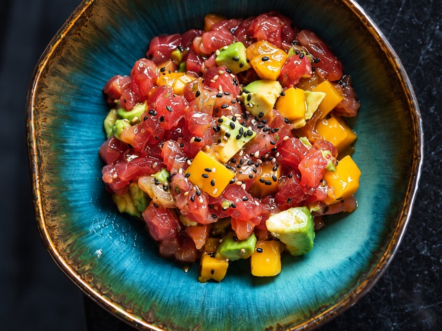 Tartare thon, avocat